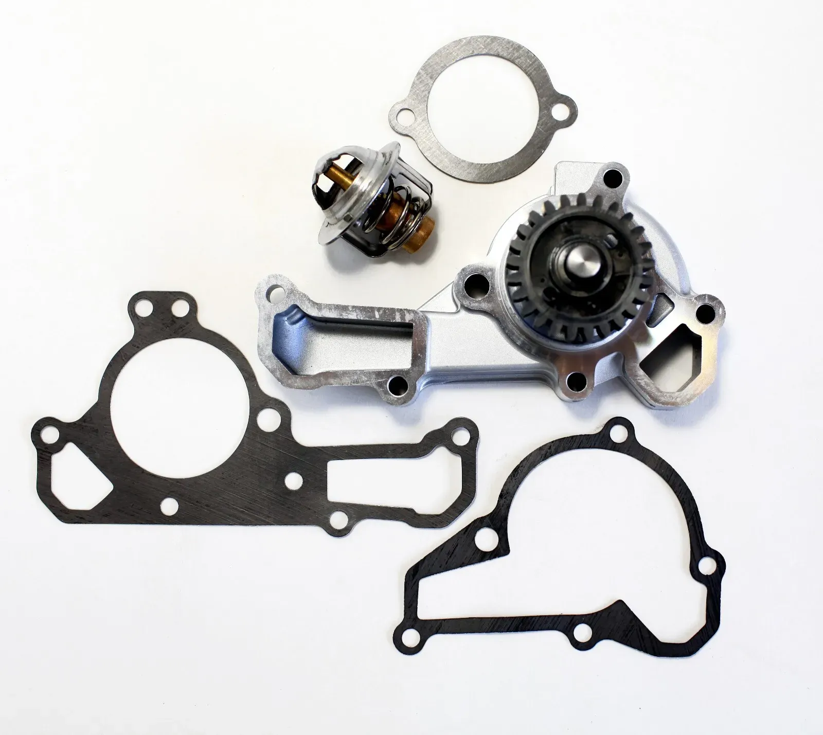 Kawasaki Gas Mule Water Pump, Gaskets, &amp; Thermostat Kit Replacements 