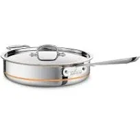 All-Clad Copper Core Saute Pan with Lid