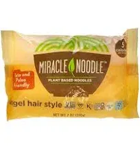 Miracle Noodle Angel Hair Pasta - Plant Based Shirataki Noodles, Konjac... 