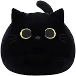 Black Cat Plush Toy: Soft, Stuffed Animal Pillow, Baby Sofa Decoration, Cat-Shap