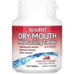 Dry Mouth, Moisturizing Tablets with Xylitol, Wintergreen, 100 Tablets, 1.76 oz