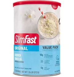 SlimFast Meal Replacement Powder, 14 Servings (Pack of 3), Strawberry 