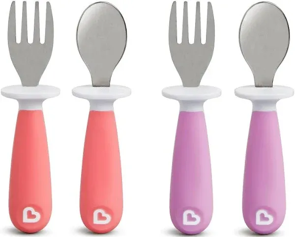 Munchkin Raise Toddler Fork Spoon Set