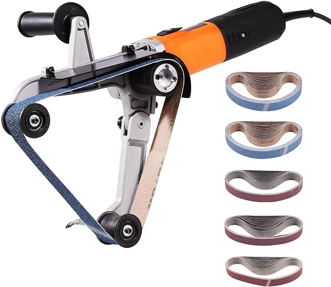 VEVOR 1000W Pipe Belt Pipe Tube Polisher Sander with 1100-3200 RPM 6-Variable Speed