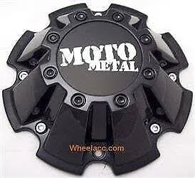 NEW Moto Metal Gloss Black Wheel Center Cap w/ Screws 5/6/8 Lug MO962 MO200