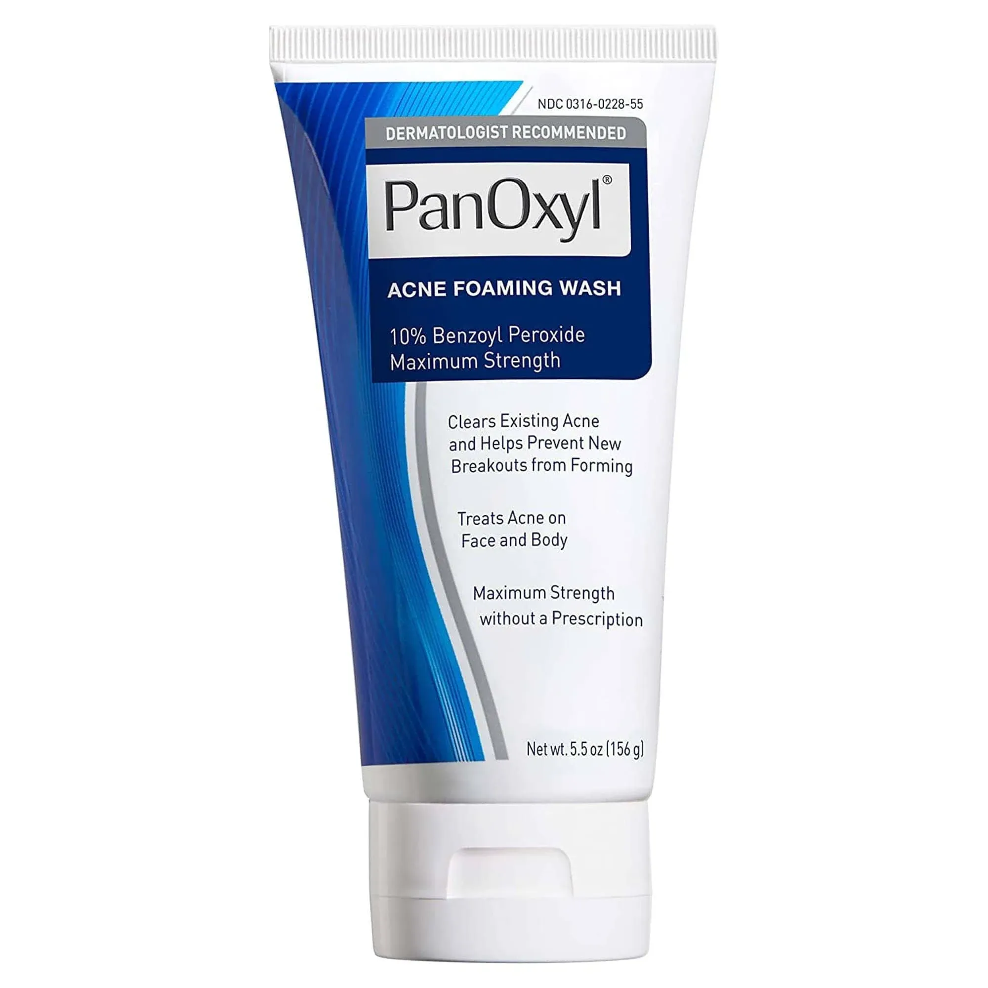 Panoxyl Foaming Acne Wash Maximum Strength 10% Benzoyl Peroxide 5.5oz