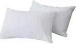 QUBA LINEN 12 x 20 Throw Pillow Insert - Pack of 2 White Down Alternative Pil...