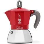 Bialetti Moka Induction Red - 4 Cups