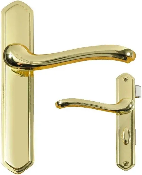 Wright Castellan Surface Lever Mount Latch Deadbolt for Screen &amp; Storm VCA112PB