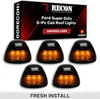 RECON ACCESS 264143BK Smoke Lght Kit For Ford 99-08