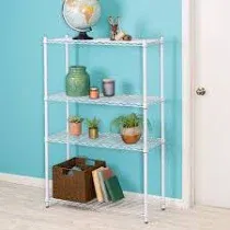 Adjustable Steel Storage Shelves 4-Tier 250 lbs per Shelf Kitchen Organizer New