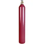 Varies 125 Cu ft Steel Inert Gas Cylinder