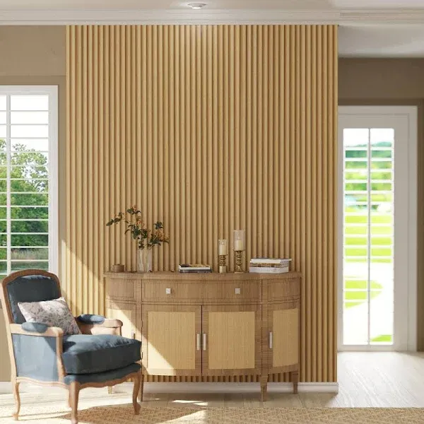 Oxdigi Wooden Slat Peel and Stick Wallpaper