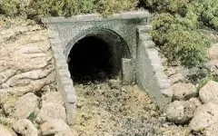 Woodland Scenics Concrete Culvert HO