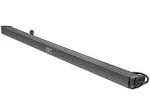 50-inch Straight Cree LED Light Bar - (Single Row | Black Series w/ Cool White DRL) | Rough Country 70750BLDRL-SSS