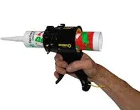 ™ Compact Caulking Gun - No Drip Caulk Gun - Patented Design - Lightweight ABS F