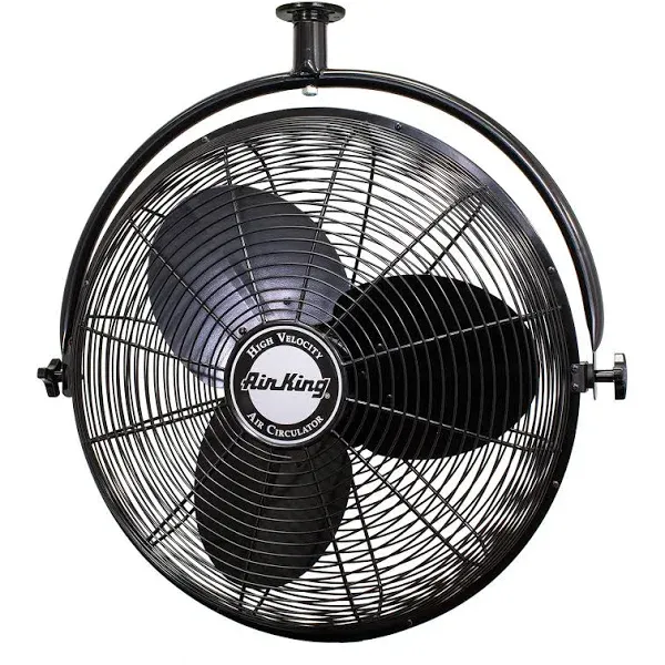 9320 20-Inch 1/6-Horsepower Industrial Grade Ceiling Mount Fan with 3,670-CFM, B