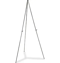 Audio-Visual Direct Lightweight Steel Telescoping Display Easel, 65 Inches (2)