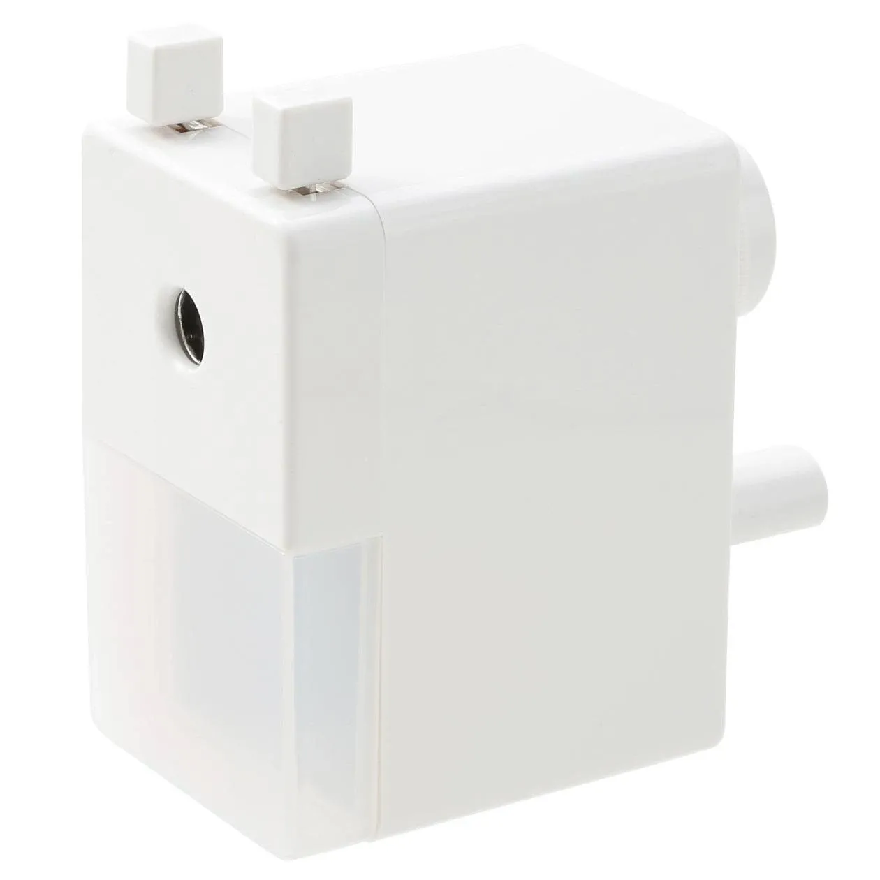 MUJI Manual Pencil Sharpener W55 x H103 x D106mm Made in Japan White simple