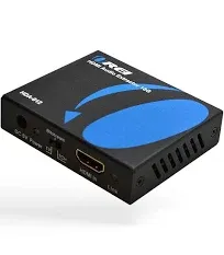 OREI HDA-912 4K 60Hz 18g HDMI 2.0 Audio Converter Extractor - SPDIF + 3.5mm Output - HDCP 2.2 - Dolby Digital/DTS Passthrough CEC, HDR, Dolby Vision,