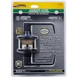 Brinks Commercial Matte Black Passage Lever 2