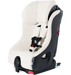 Clek Foonf Convertible Car Seat with Rigid Latch System, Crumple Zone Safety System, Adjustable Headrest, Reclining Design and Anti-Rebound Bar (Snowberry)