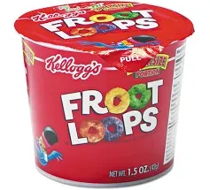 Froot Loops Kellogg's Sweetened Multigrain Cereal, Natural Fruit (10.1 oz)