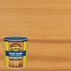 Cabot 140.0003005.007 Wood Toned Deck & Siding Stain, Gallon, Redwood