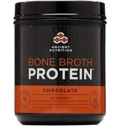 Ancient Nutrition Bone Broth Protein Powder, Pure - 31.4 oz canister