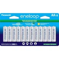 Eneloop Panasonic AAA 2100 Cycle Ni-MH Pre-Charged Rechargeable Batteries