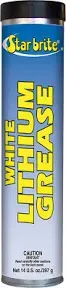 Star Brite White Lithium Grease Cartridge 14 oz.