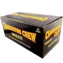 Charleston Chew Chocolate Flavor, Pack of 24 1.87-Oz. Bars