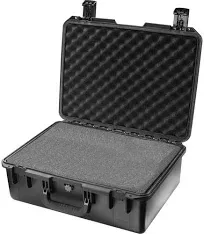 PELICAN IM2600-00000 ProtCase,5 45/64 in,PdLkHsp/PrP<wbr/>u,Blk 12A123