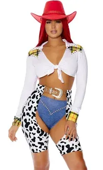 Forplay womens Giddy Up Sexy Movie Character Costume