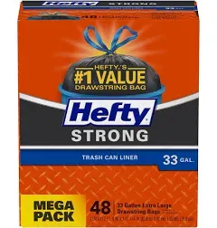 Hefty Strong Large Trash Bags