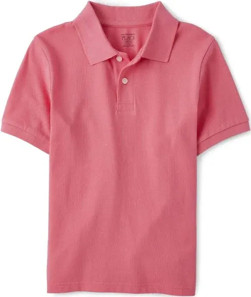 The Children's Place Boys Short Sleeve Pique Polo