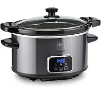 Toastmaster 4-Quart Digital Slow Cooker with Locking Lid