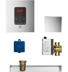 Mr. Steam - Butler Steam Shower Control Package With Itempoplus Control And Aroma Designer Steamhead Square