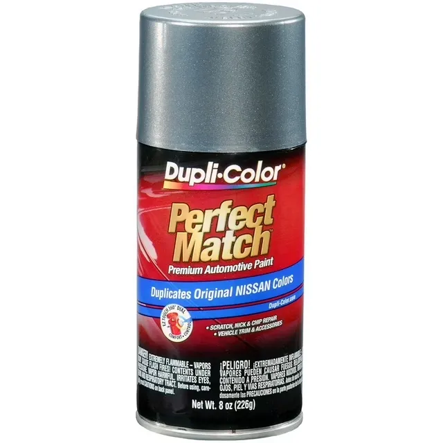 Dupli-Color BNS0604 Perfect Match Automotive Spray Paint - Nissan Precision Gray, W40 - 8 oz. Aerosol Can