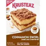 Krusteaz Cinnamon Swirl Crumb Cake & Muffin Mix - 21 oz