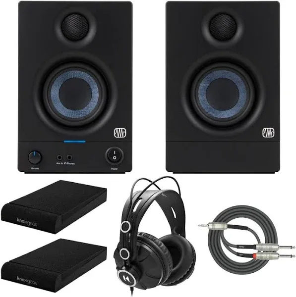 PreSonus Eris 3.5BT Bluetooth Active Studio Monitors, Pair