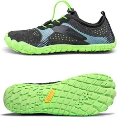 Mens Quick Dry Barefoot Aqua Shoes - Outdoor Water Shoes for Swim, Beach Spor...