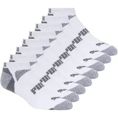 Puma Men's 8 Pack Low Cut Socks