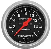 AutoMeter Sport-Comp Pyrometer Gauge