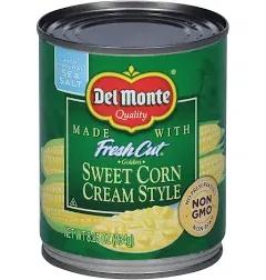 Del Monte Fresh Cut Corn Cream Style Golden Sweet