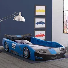 Blue Delta Children Turbo Race Car Twin Bed - Bed Bath & Beyond - 12369072