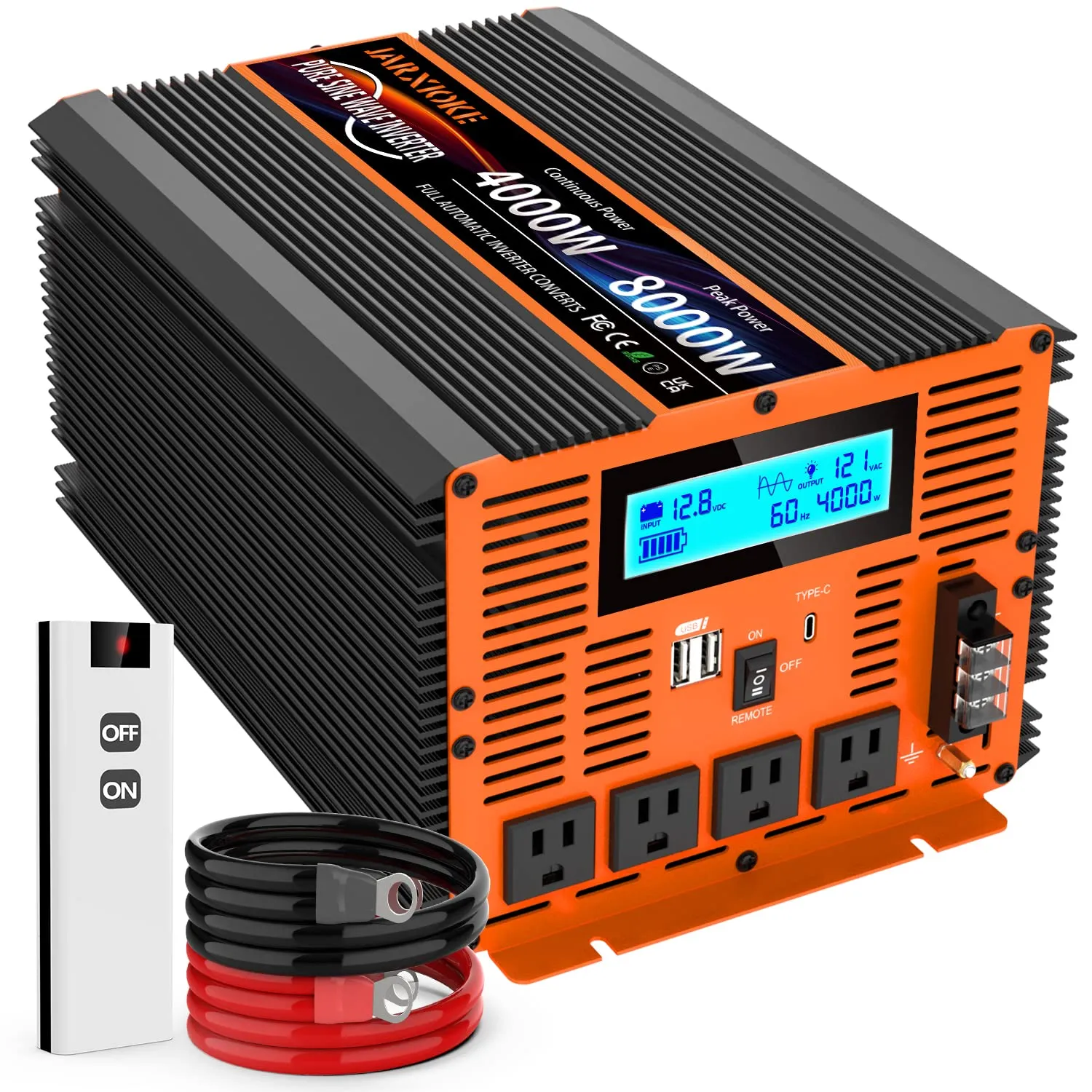 4000 Watt Pure Sine Wave Power Inverter