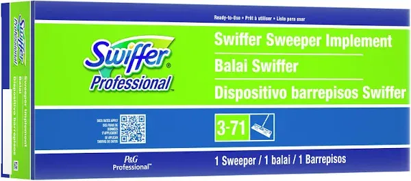 Swiffer® Sweeper® 10" Wide Mop Head & Handle Assembly - Case of 3