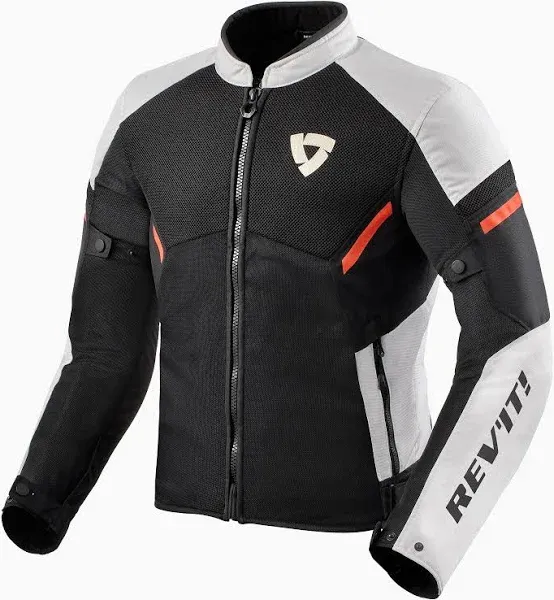 Revit GT-R AIR 3 Motorcycle Jacket White Red XL Summer