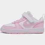 Nike Toddler Court Borough Low Recraft Shoes, Size 10, White/Pink